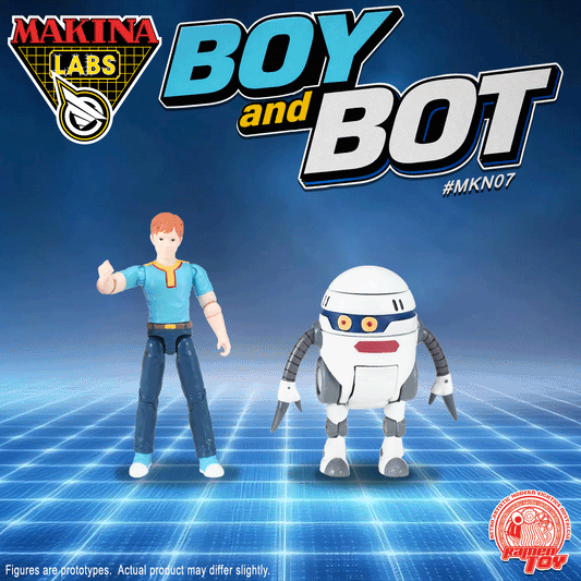 ITEM #MKN07 - BOY & BOT (PRE-ORDER)
