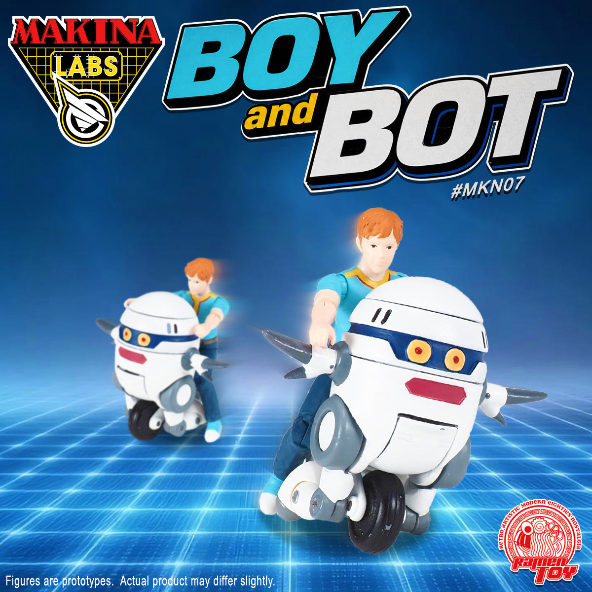 ITEM #MKN07 - BOY & BOT (PRE-ORDER)