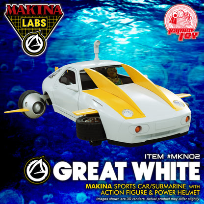 ITEM #MKN02 - GREAT WHITE (PRE-ORDER)