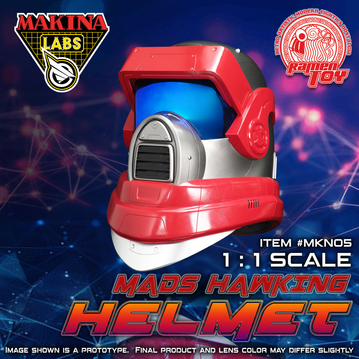 アートギミック Mask ITEM #MKN05 - MADS HAWKING HELMET (PRE-ORDER) – Ramen Toy