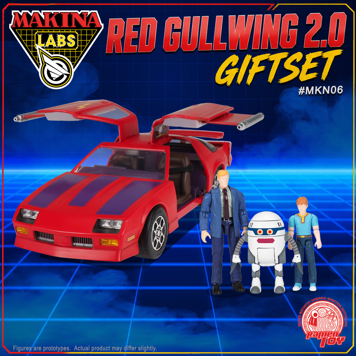 ITEM #MKN06 - RED GULLWING 2.0 GIFTSET (PRE-ORDER) #EARLY-BIRD