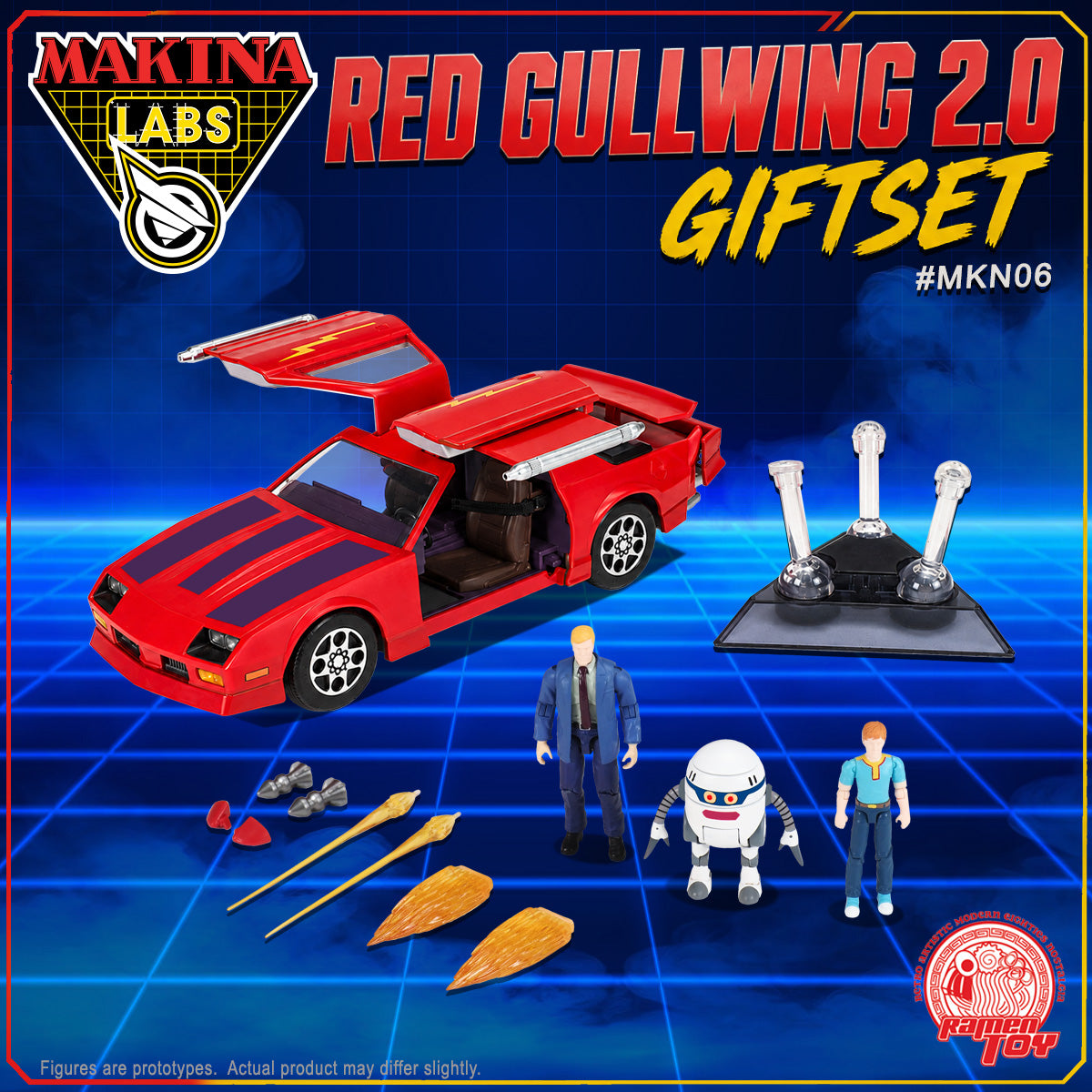 ITEM #MKN06 - RED GULLWING 2.0 GIFTSET (PRE-ORDER) #EARLY-BIRD-PRICING