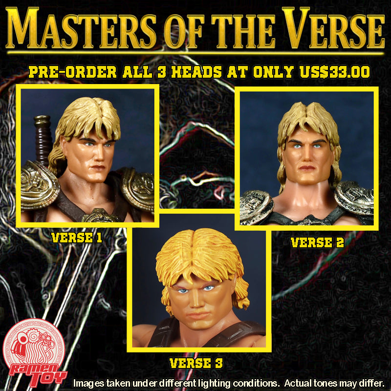 ITEM #MV - MASTER OF THE VERSE (PRE-ORDER) Exclude shipping