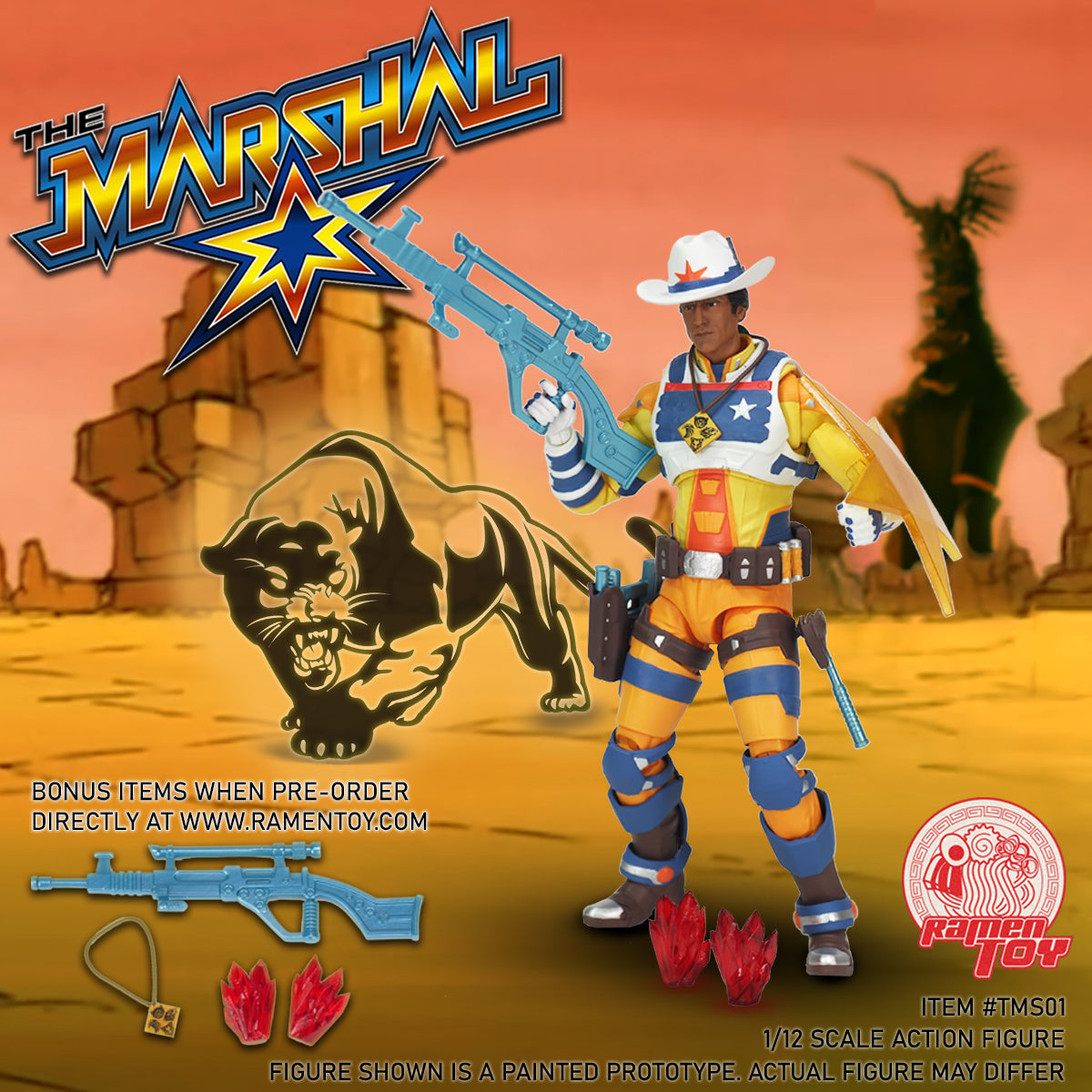 ITEM #TMS01 - The Marshal