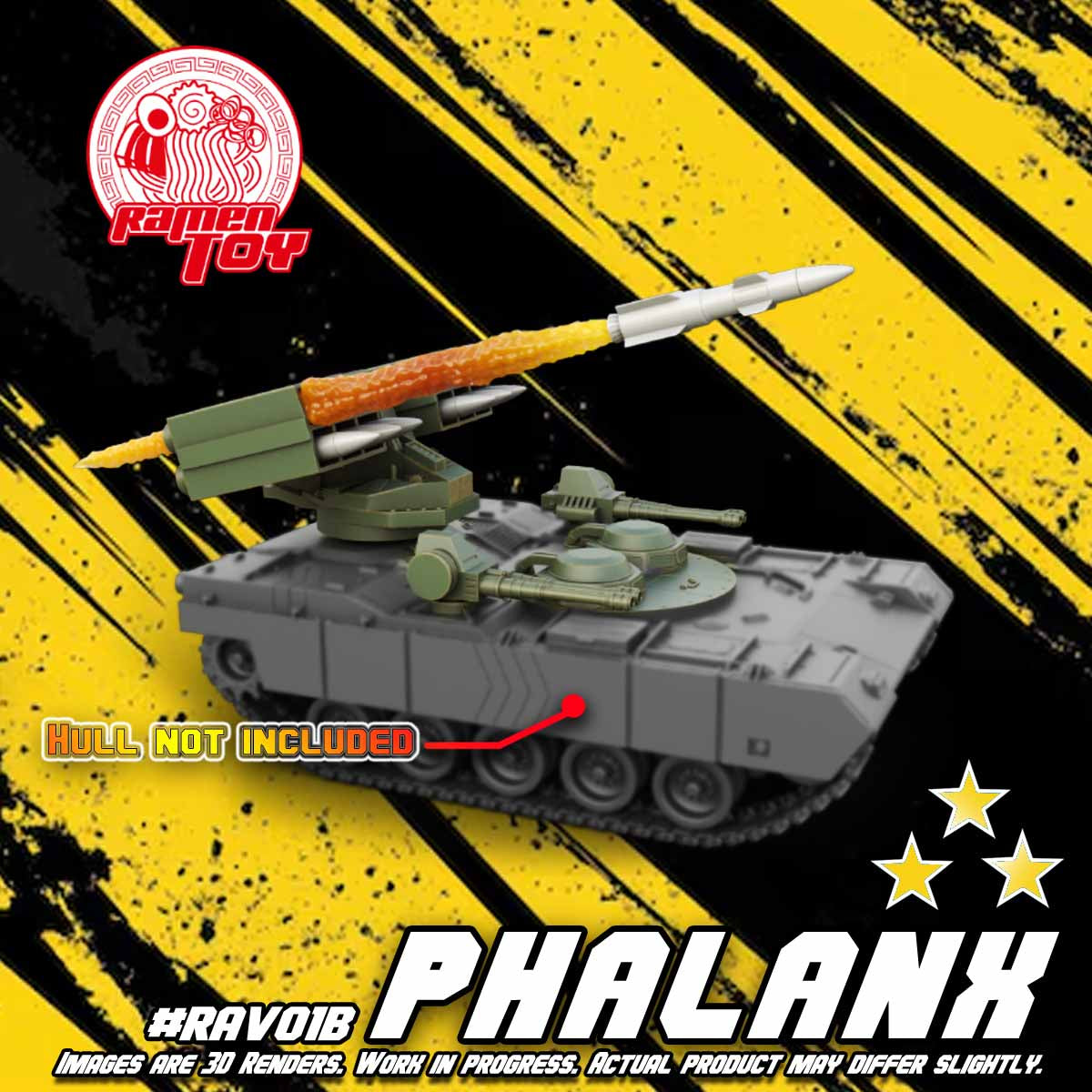 RAV01B - [ACCESSORY PACK] PHALANX – Ramen Toy