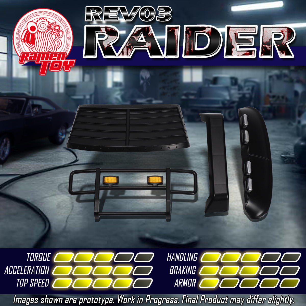 #REV03 - RAIDER