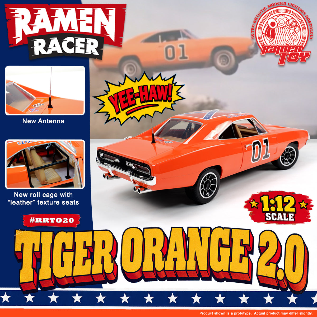 #RRTO20 - Ramen Racer - Tiger Orange 2.0 (Pre-Order) #Early-Bird-Price
