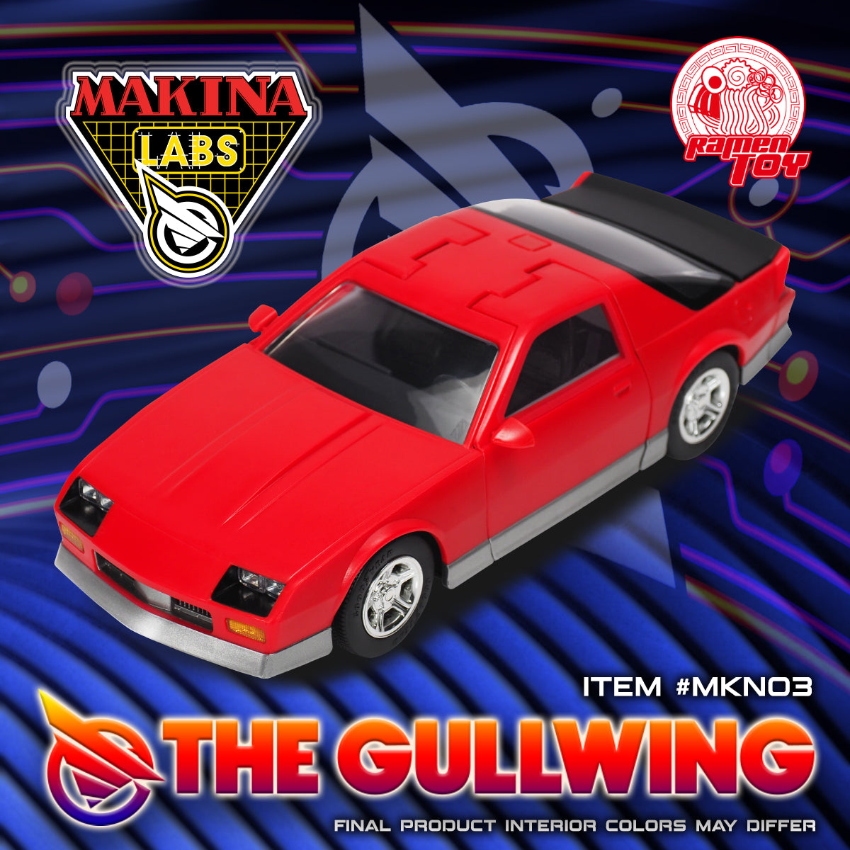ITEM #MKN03 - THE GULLWING