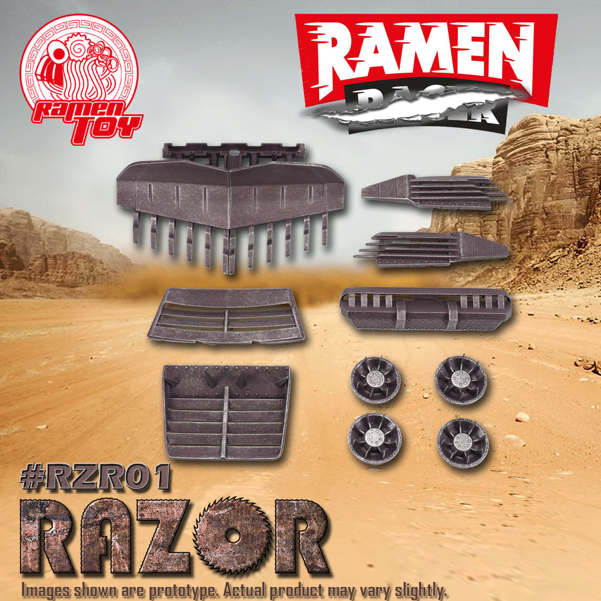 #RZR01 - RAMEN RAZOR (PRE-ORDER) #EARLY-BIRD-PRICE