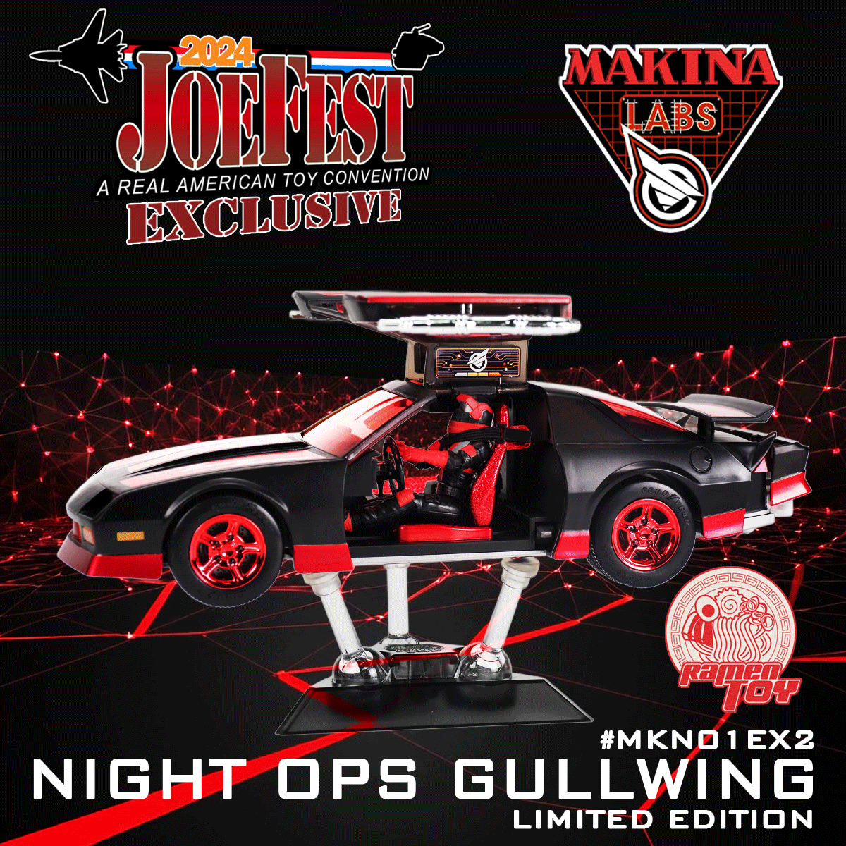 ITEM #MKN01EX2 - NIGHT OPS GULLWING