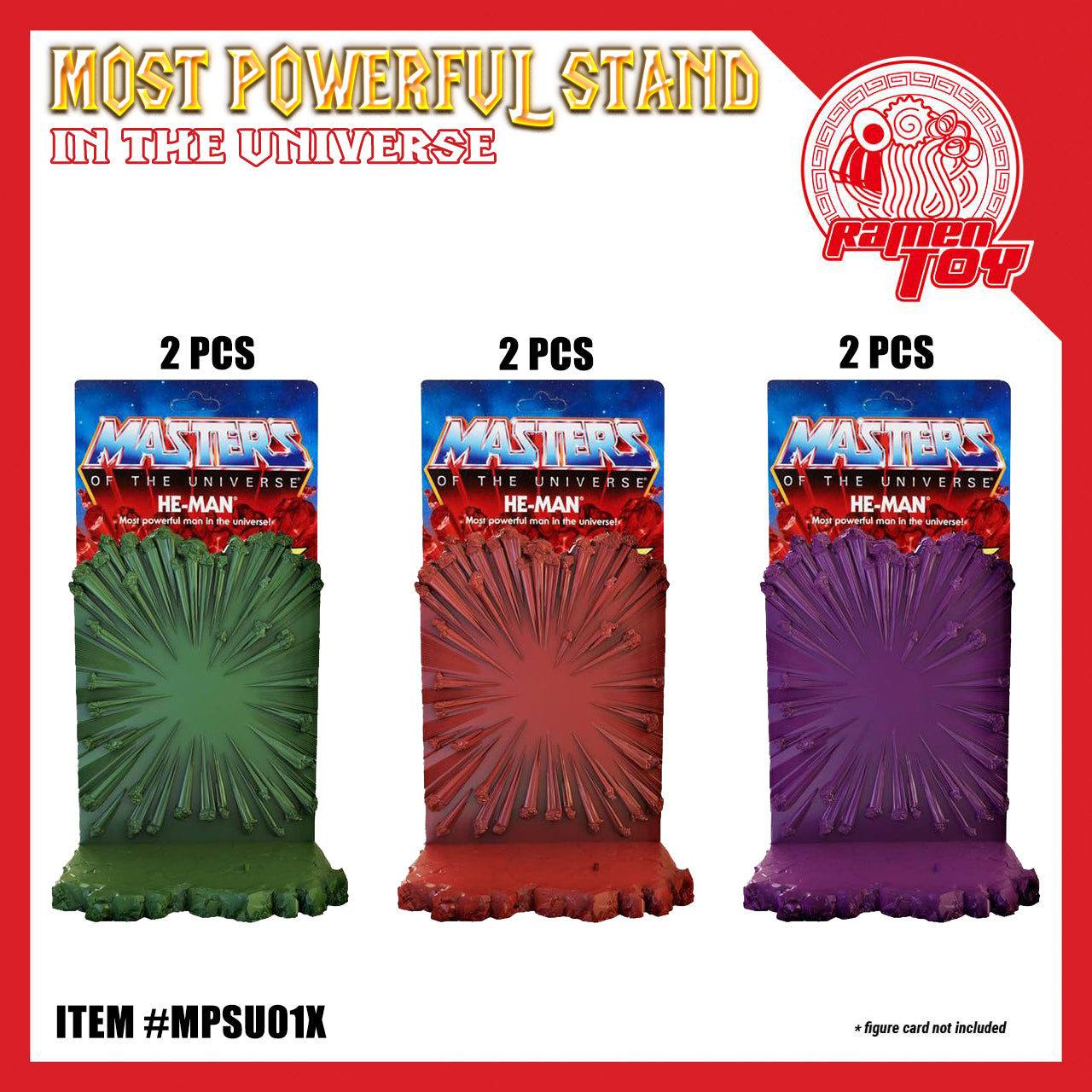 ITEM #MPSU01 - The Most Powerful Stand in the Universe (PRE-ORDER) Exclude Shipping