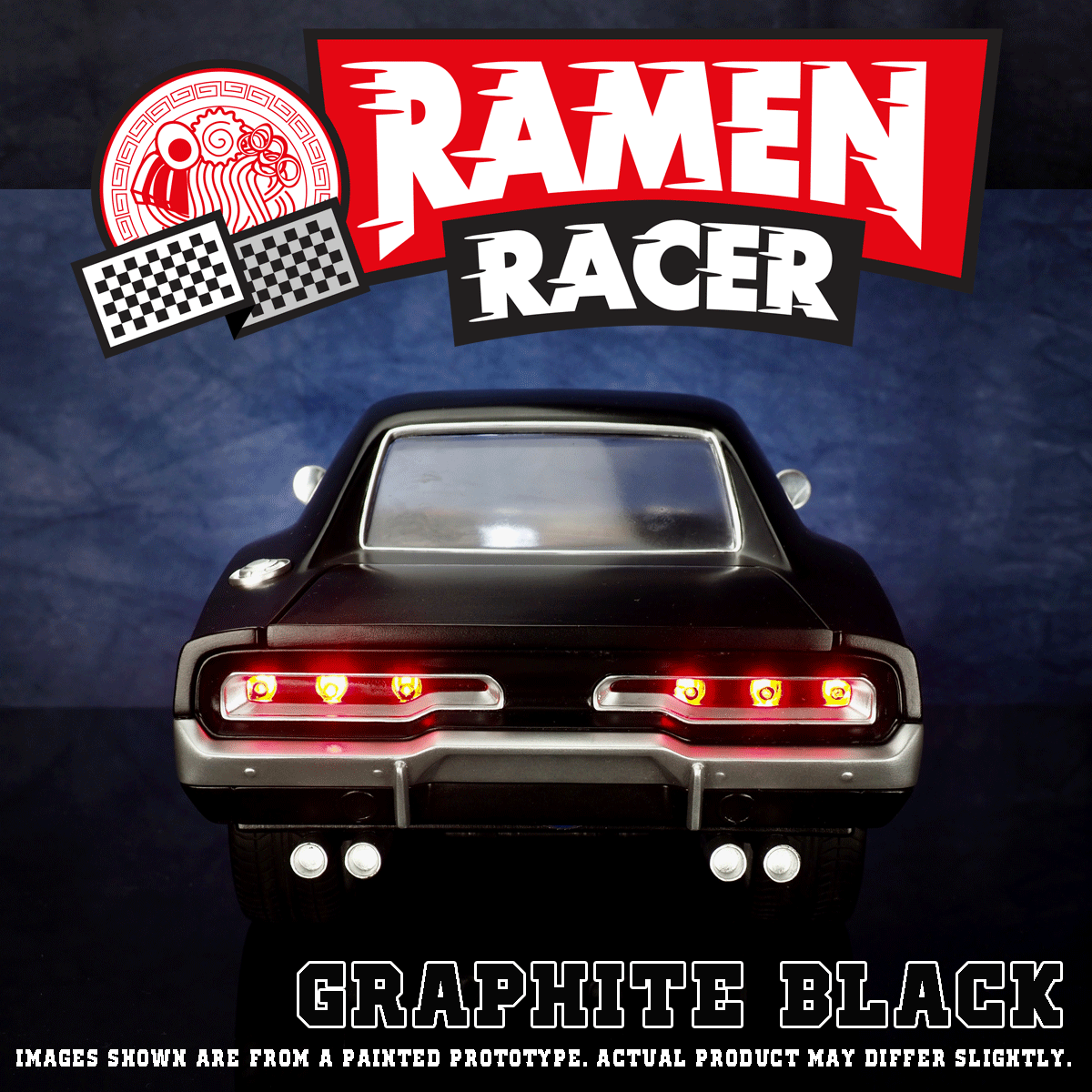 ITEM #HH2201 - RAMEN RACER (GRAPHITE BLACK) (ADVANCE PRE-ORDER)