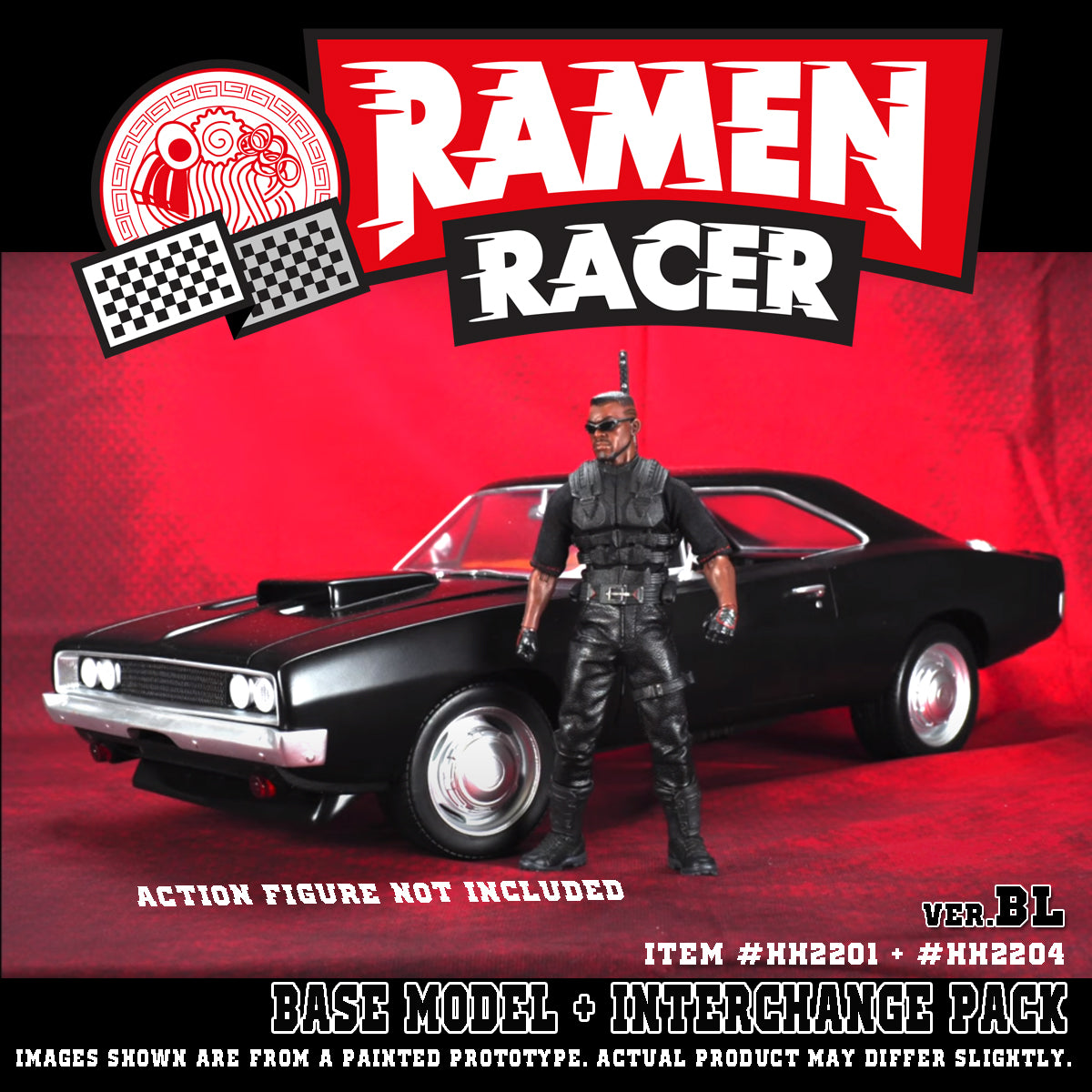 ITEM #HH2201 - RAMEN RACER (GRAPHITE BLACK) (ADVANCE PRE-ORDER)