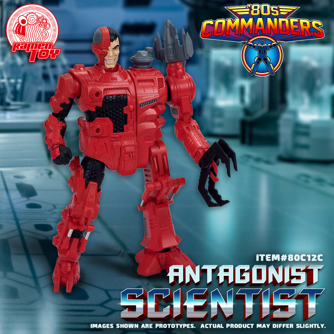 ITEM #80C12C - [80s Commanders] ANATAGONIST SCIENTIST - CLEAN (PRE-ORDER) #EARLY-BIRD-PRICE