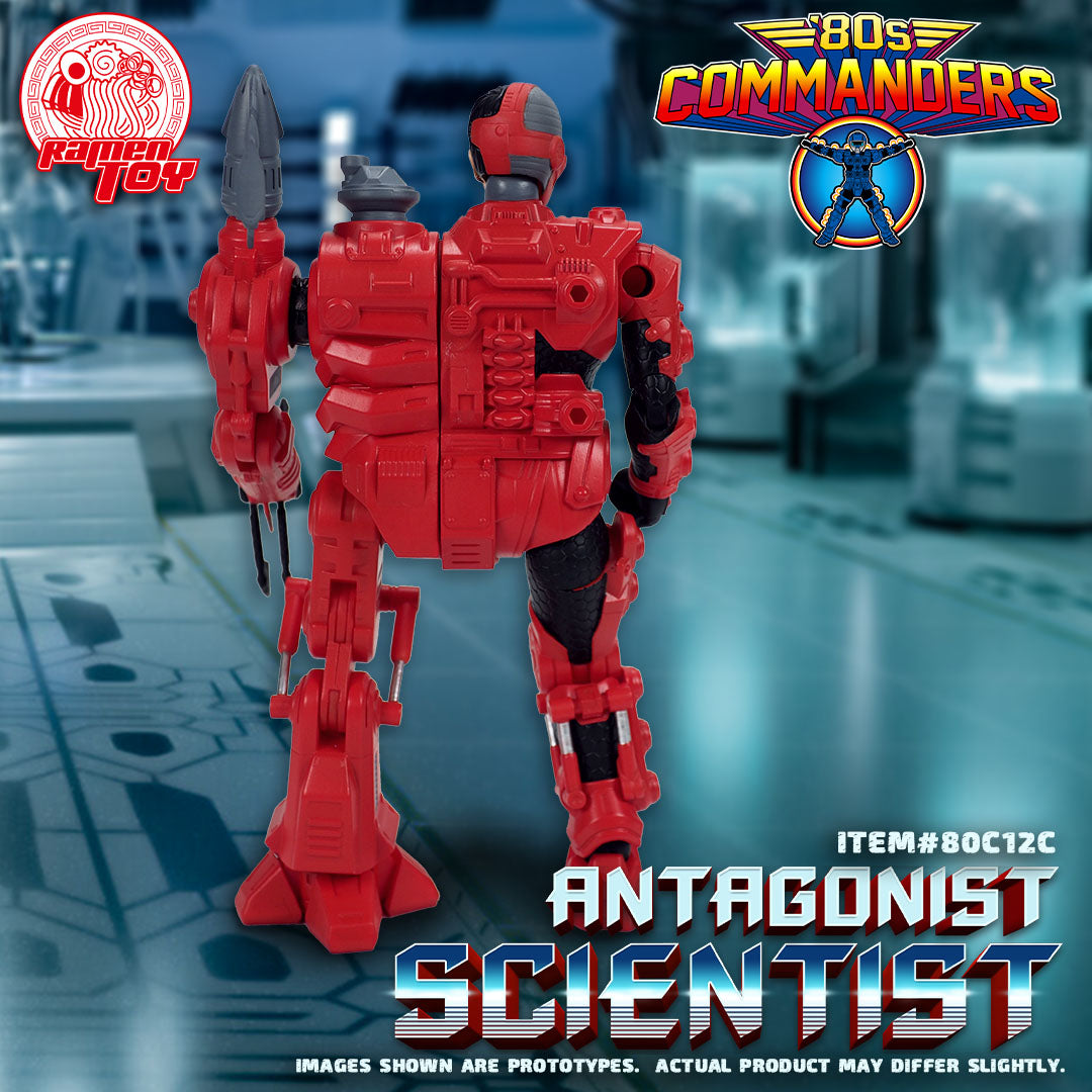 ITEM #80C12C - [80s Commanders] ANATAGONIST SCIENTIST - CLEAN