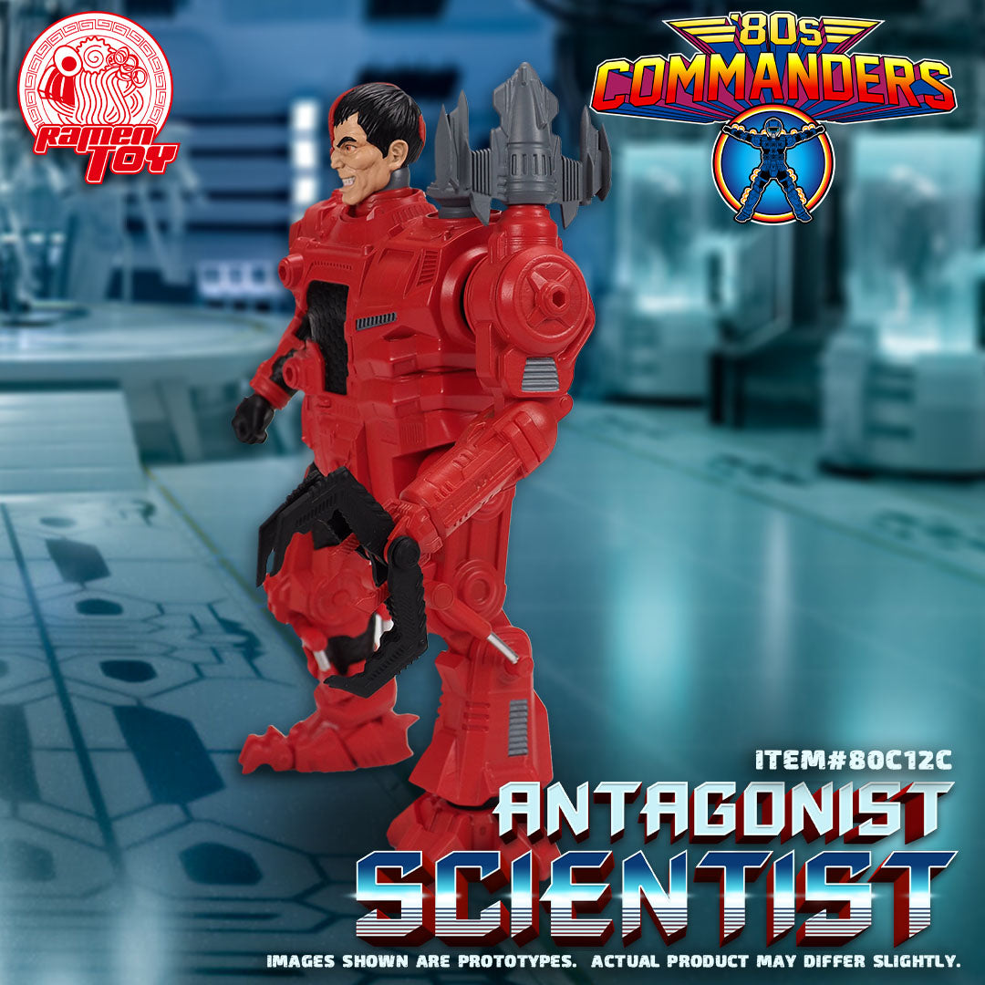 リトマス ITEM #80C12C - [80s Commanders] ANATAGONIST SCIENTIST - CLEAN