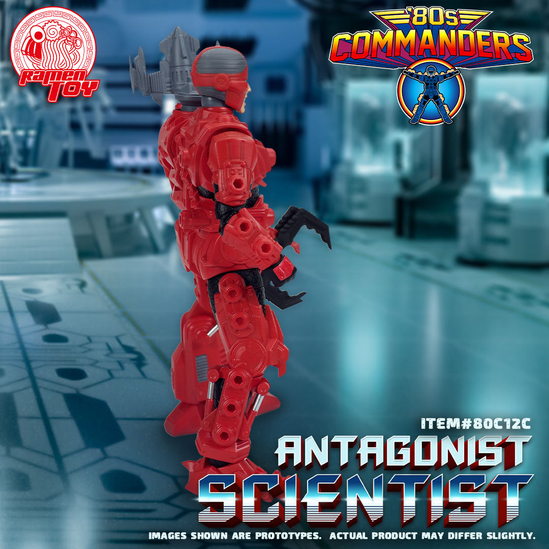 ITEM #80C12C - [80s Commanders] ANATAGONIST SCIENTIST - CLEAN (PRE-ORDER) #EARLY-BIRD-PRICE