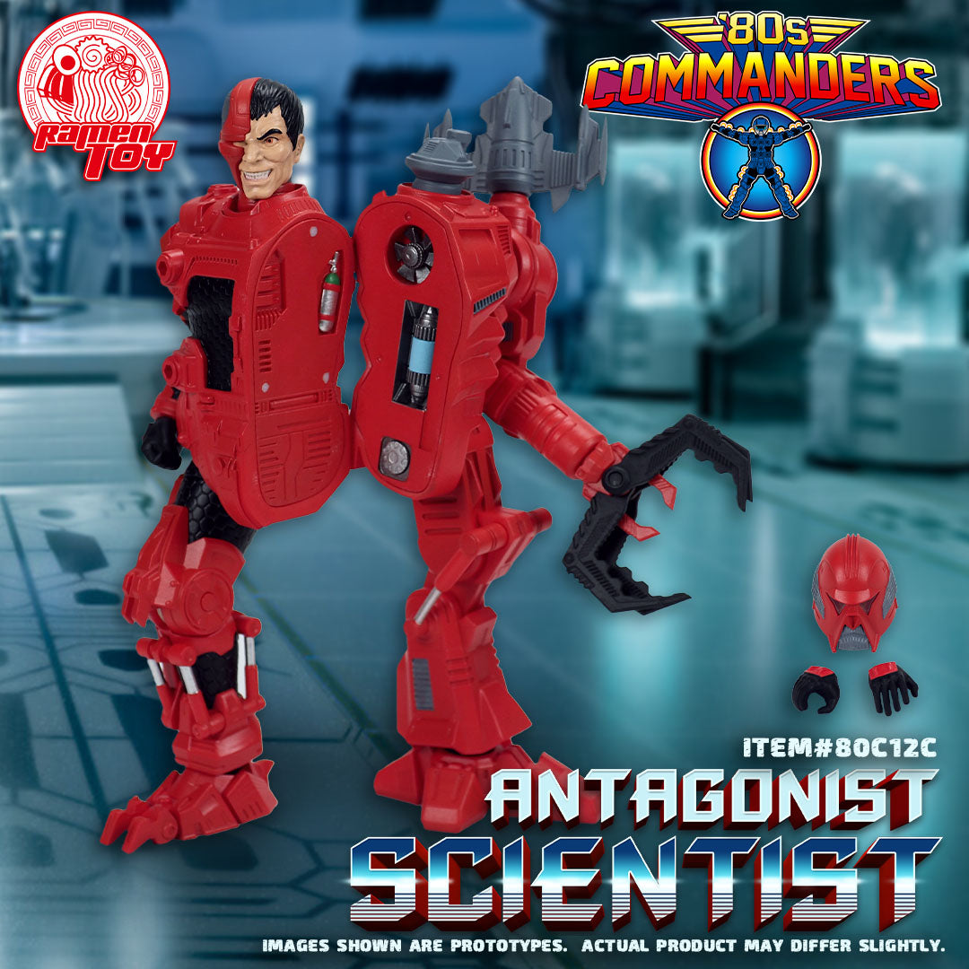 ITEM #80C12C - [80s Commanders] ANATAGONIST SCIENTIST - CLEAN
