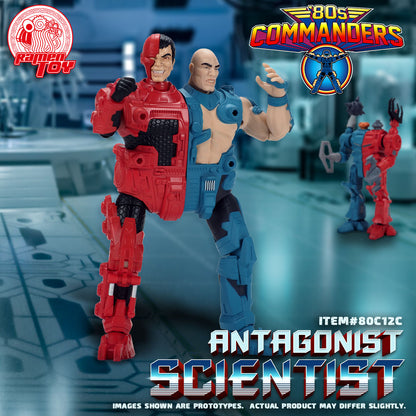 ITEM #80C12C - [80s Commanders] ANATAGONIST SCIENTIST - CLEAN (PRE-ORDER) #EARLY-BIRD-PRICE