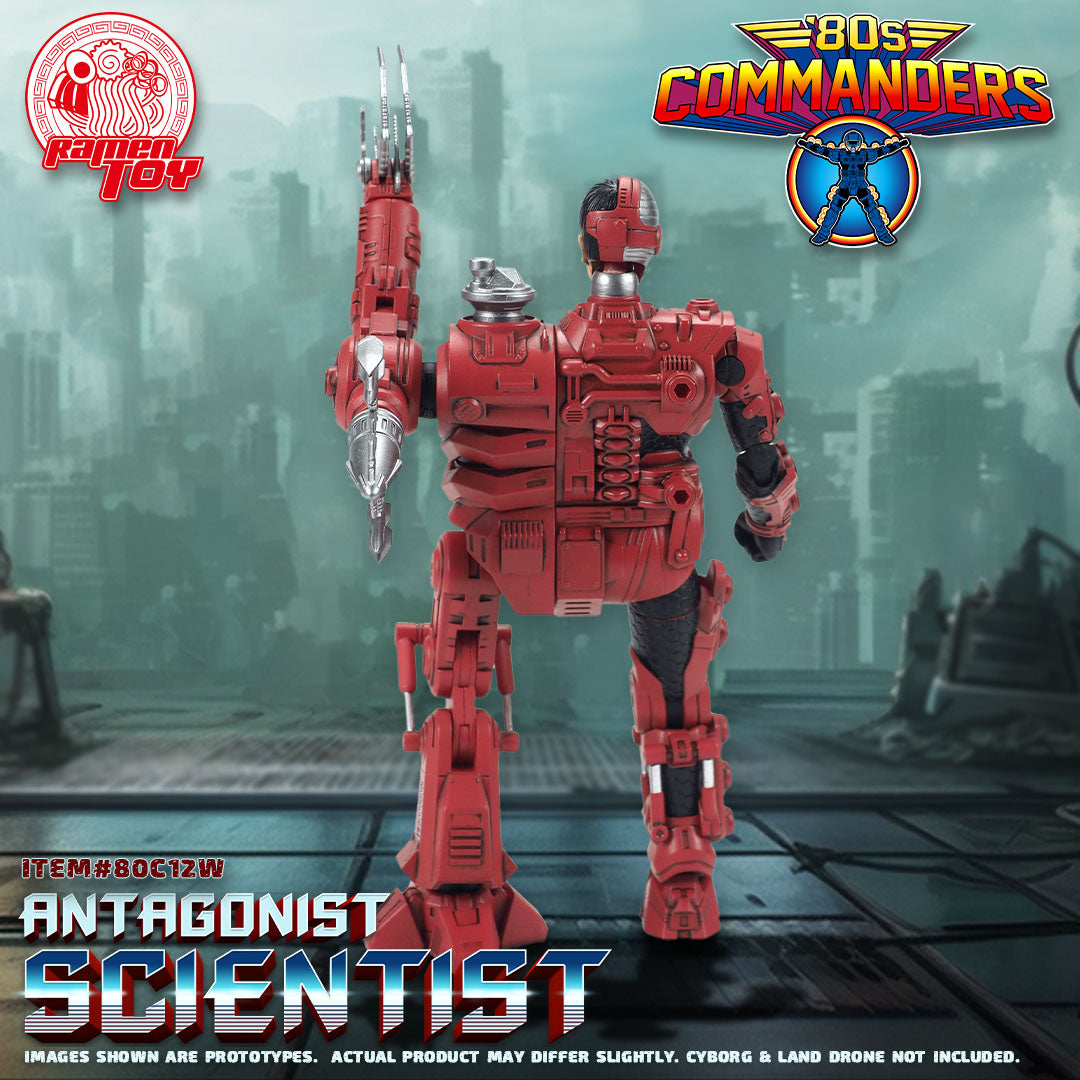 ITEM #80C12W - [80s Commanders] ANATAGONIST SCIENTIST - WASHED (PRE-ORDER) #EARLY-BIRD-PRICE