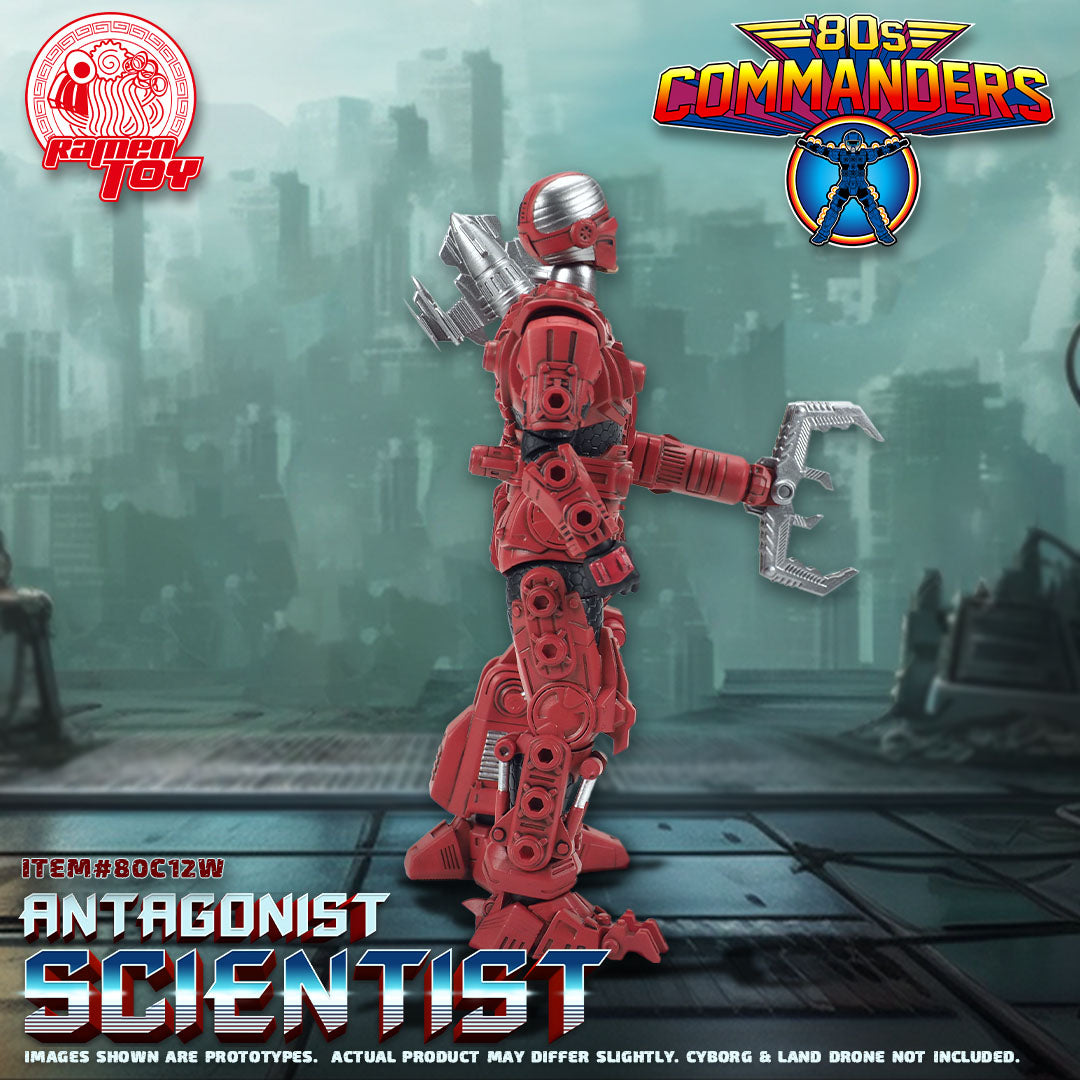 ITEM #80C12W - [80s Commanders] ANATAGONIST SCIENTIST - WASHED (PRE-ORDER) #EARLY-BIRD-PRICE