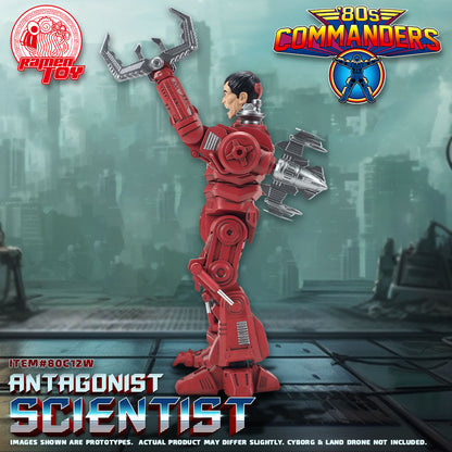 ITEM #80C12W - [80s Commanders] ANATAGONIST SCIENTIST - WASHED (PRE-ORDER) #EARLY-BIRD-PRICE