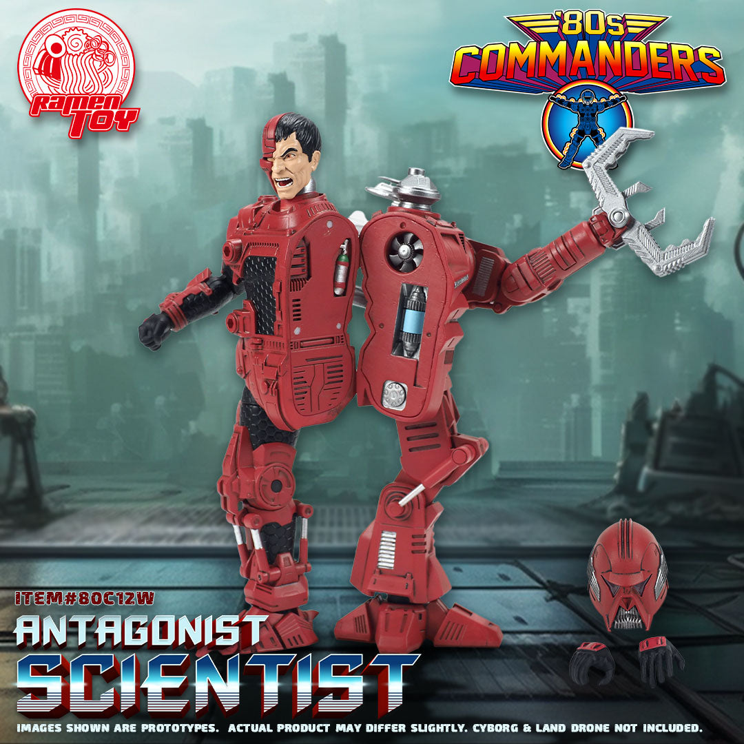 ITEM #80C12W - [80s Commanders] ANATAGONIST SCIENTIST - WASHED (PRE-ORDER) #EARLY-BIRD-PRICE