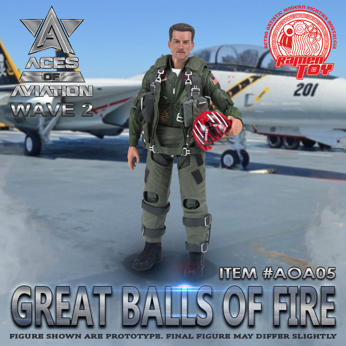 ITEM #AOA05 - [Aces of Aviation - Wave 2] GREAT BALLS OF FIRE