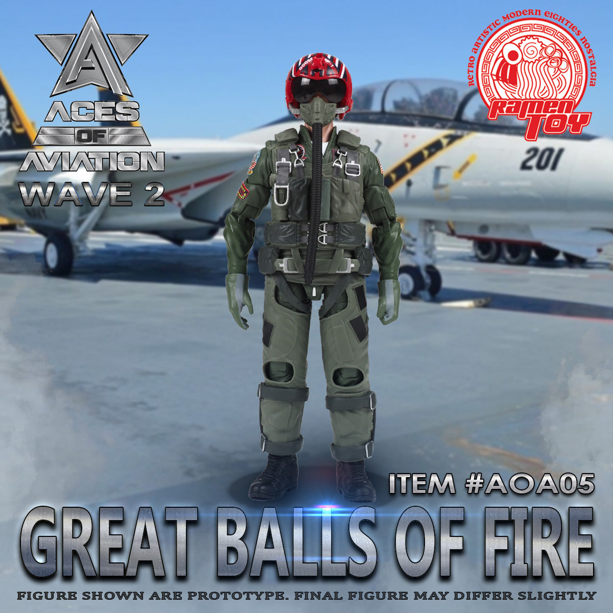 ITEM #AOA05 - [Aces of Aviation - Wave 2] GREAT BALLS OF FIRE