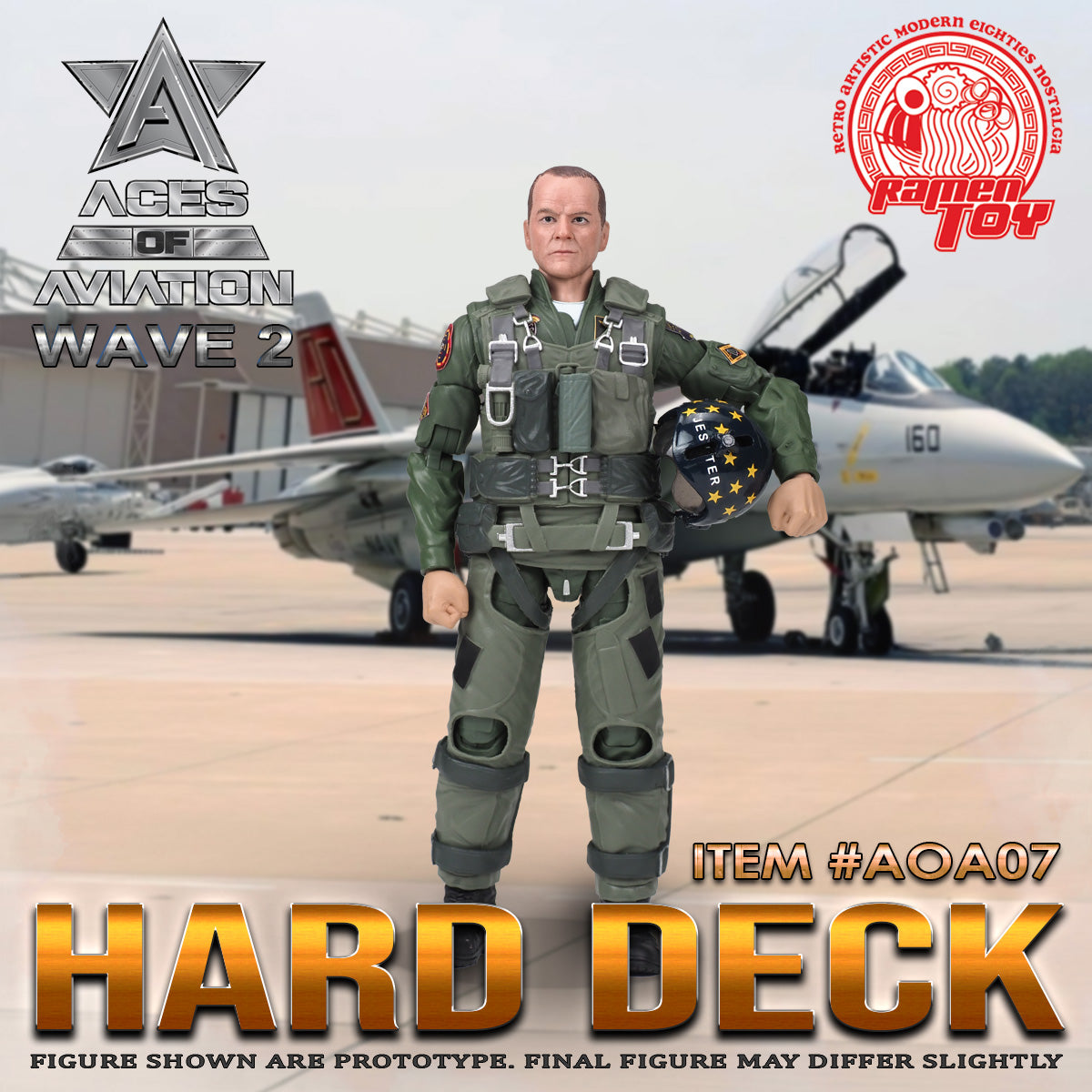 ITEM #AOA07 - [Aces of Aviation - Wave 2] HARD DECK – Ramen Toy