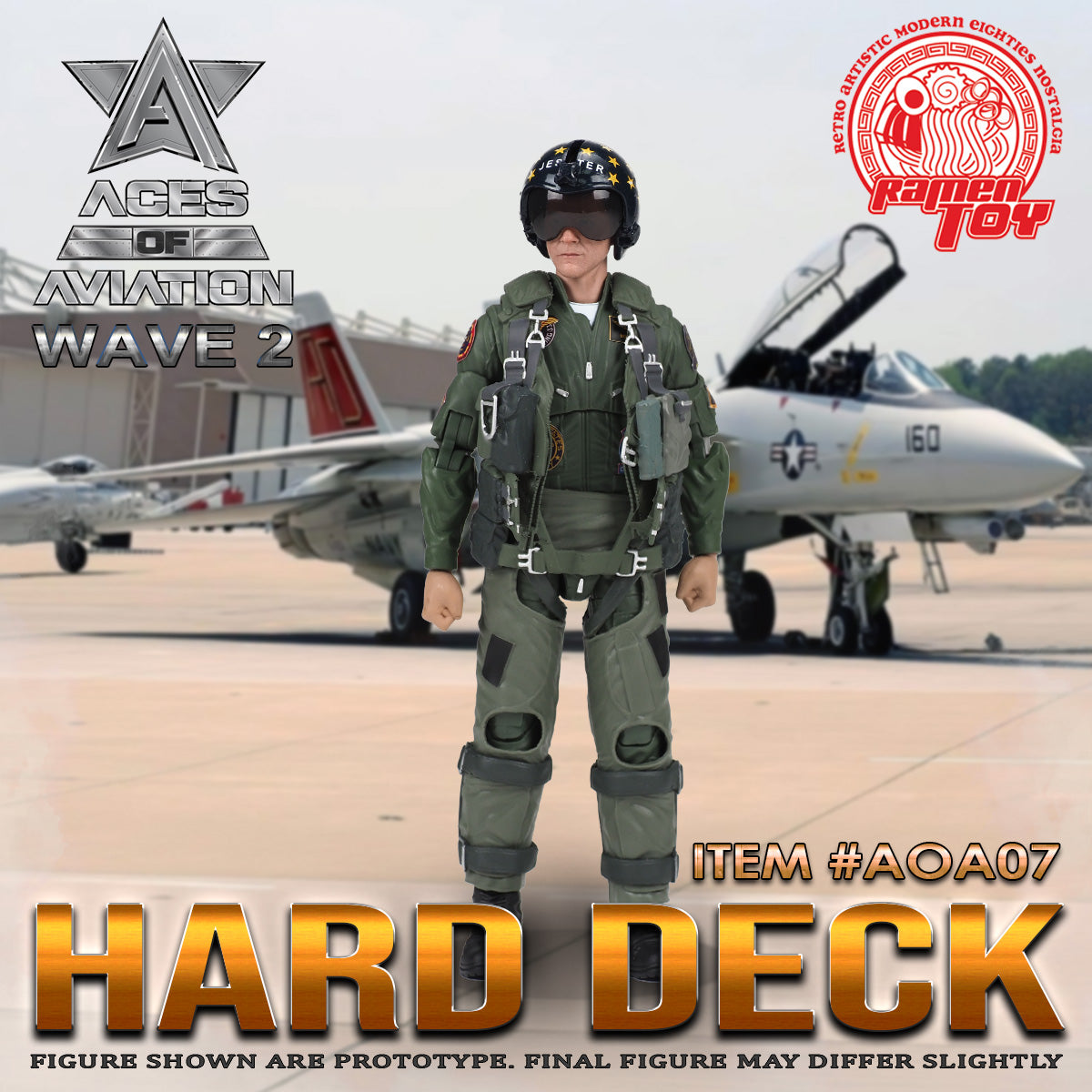 ITEM #AOA07 - [Aces of Aviation - Wave 2] HARD DECK – Ramen Toy