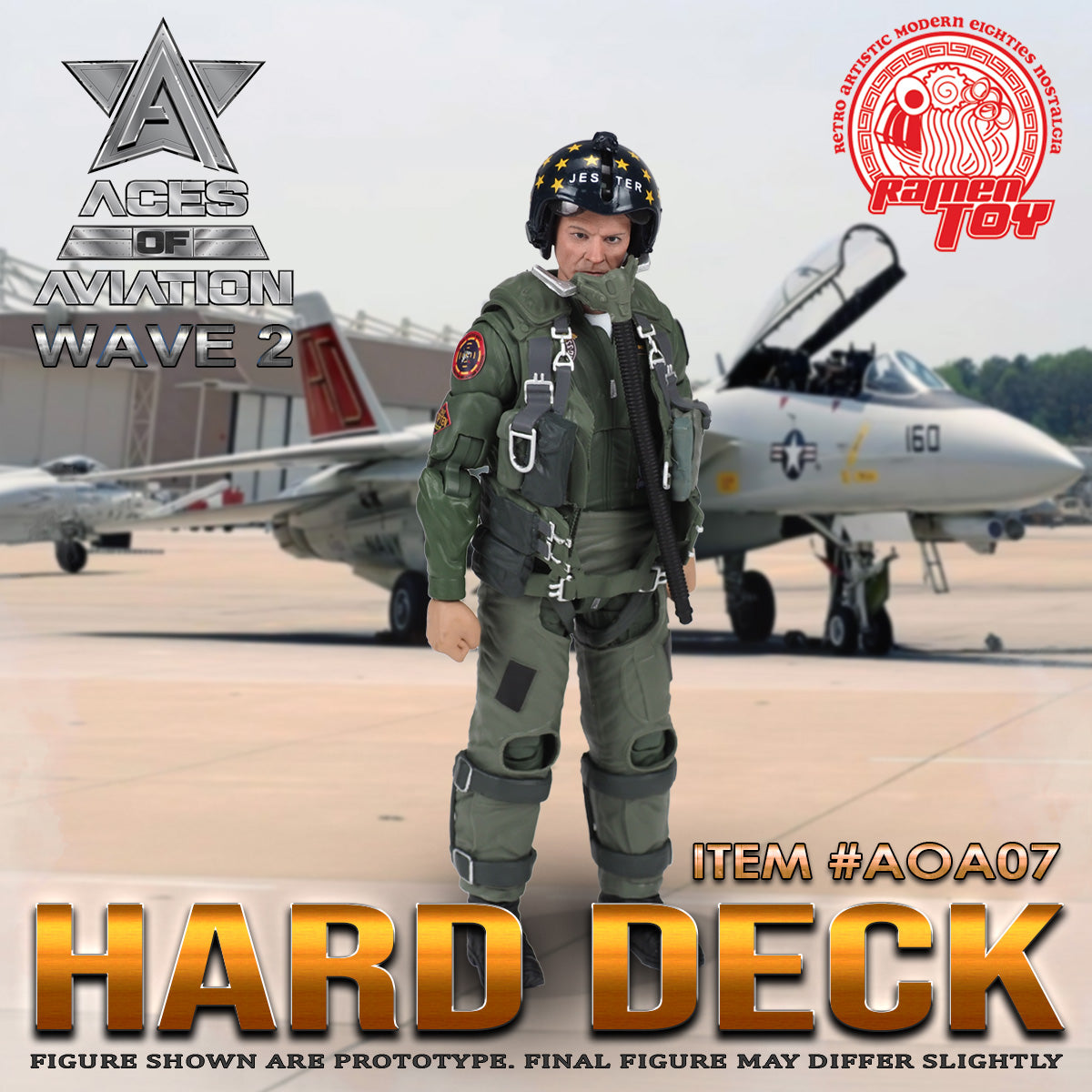ITEM #AOA07 - [Aces of Aviation - Wave 2] HARD DECK – Ramen Toy