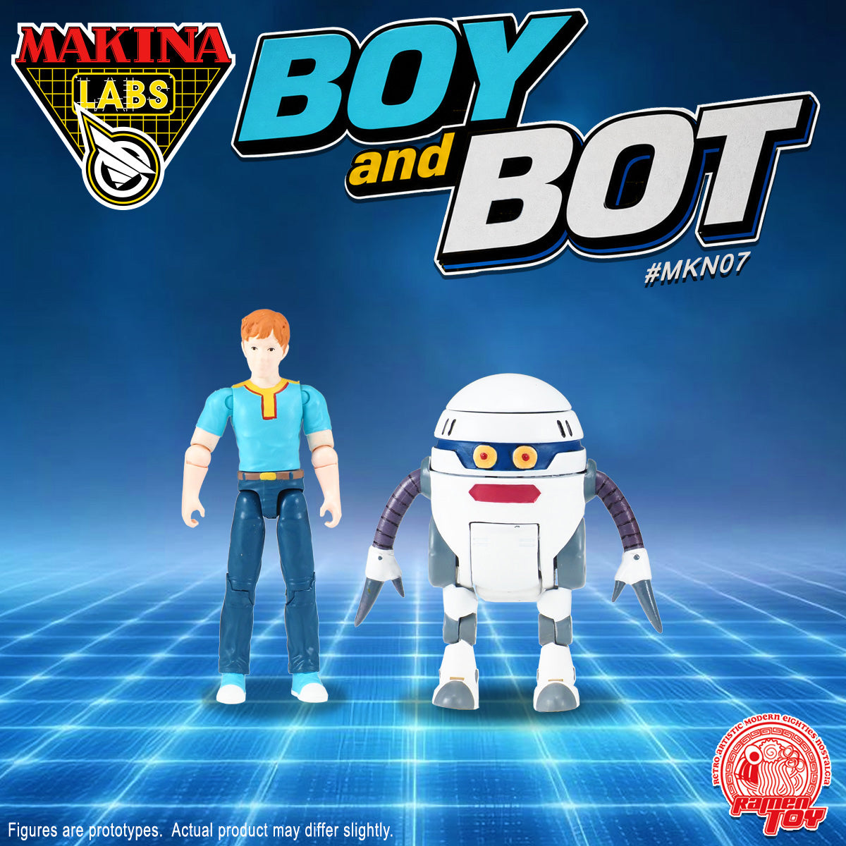 ITEM #MKN07 - BOY & BOT (PRE-ORDER)