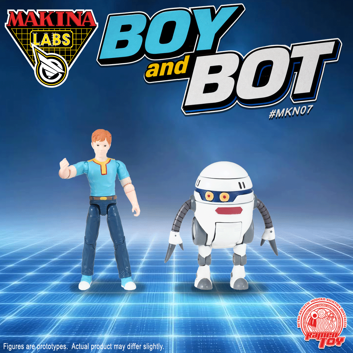 ITEM #MKN07 - BOY & BOT (PRE-ORDER)