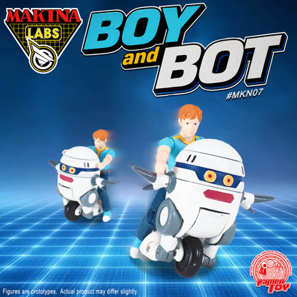 ITEM #MKN07 - BOY & BOT (PRE-ORDER)