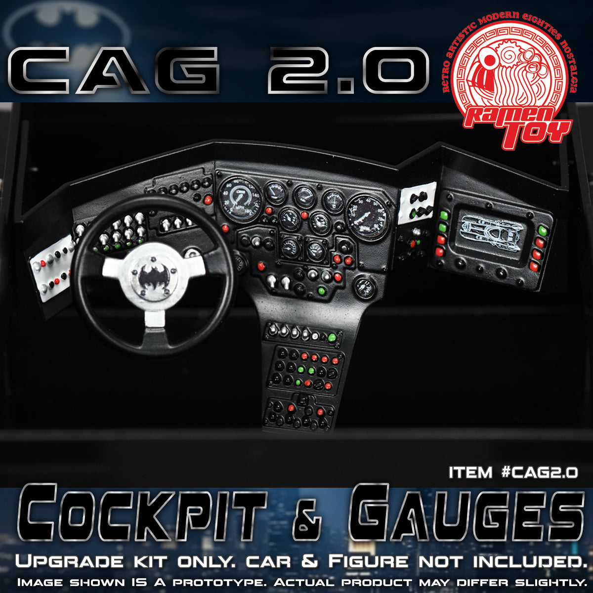 ITEM #CAG2.0 - CAG SET 2.0 - Cockpit & Gauges Upgrade Kit (PRE-ORDER)