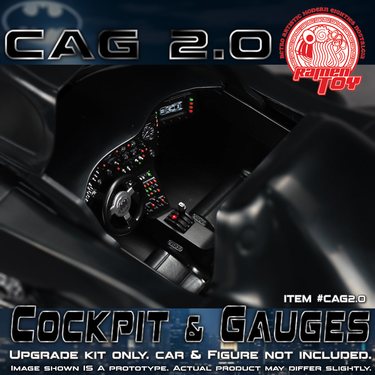 ITEM #CAG2.0 - CAG SET 2.0 - Cockpit & Gauges Upgrade Kit (PRE-ORDER)