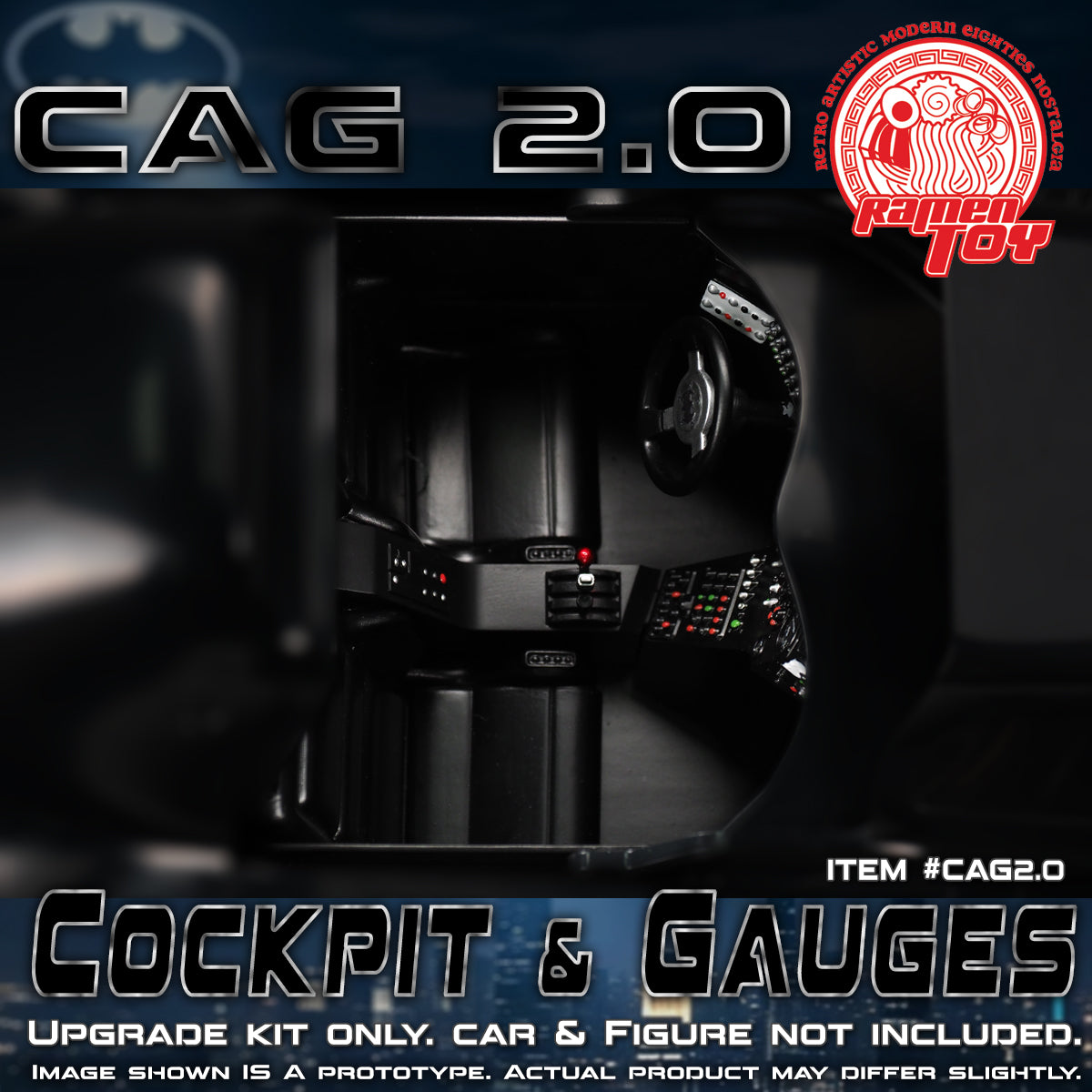 ITEM #CAG2.0 - CAG SET 2.0 - Cockpit & Gauges Upgrade Kit (PRE-ORDER)