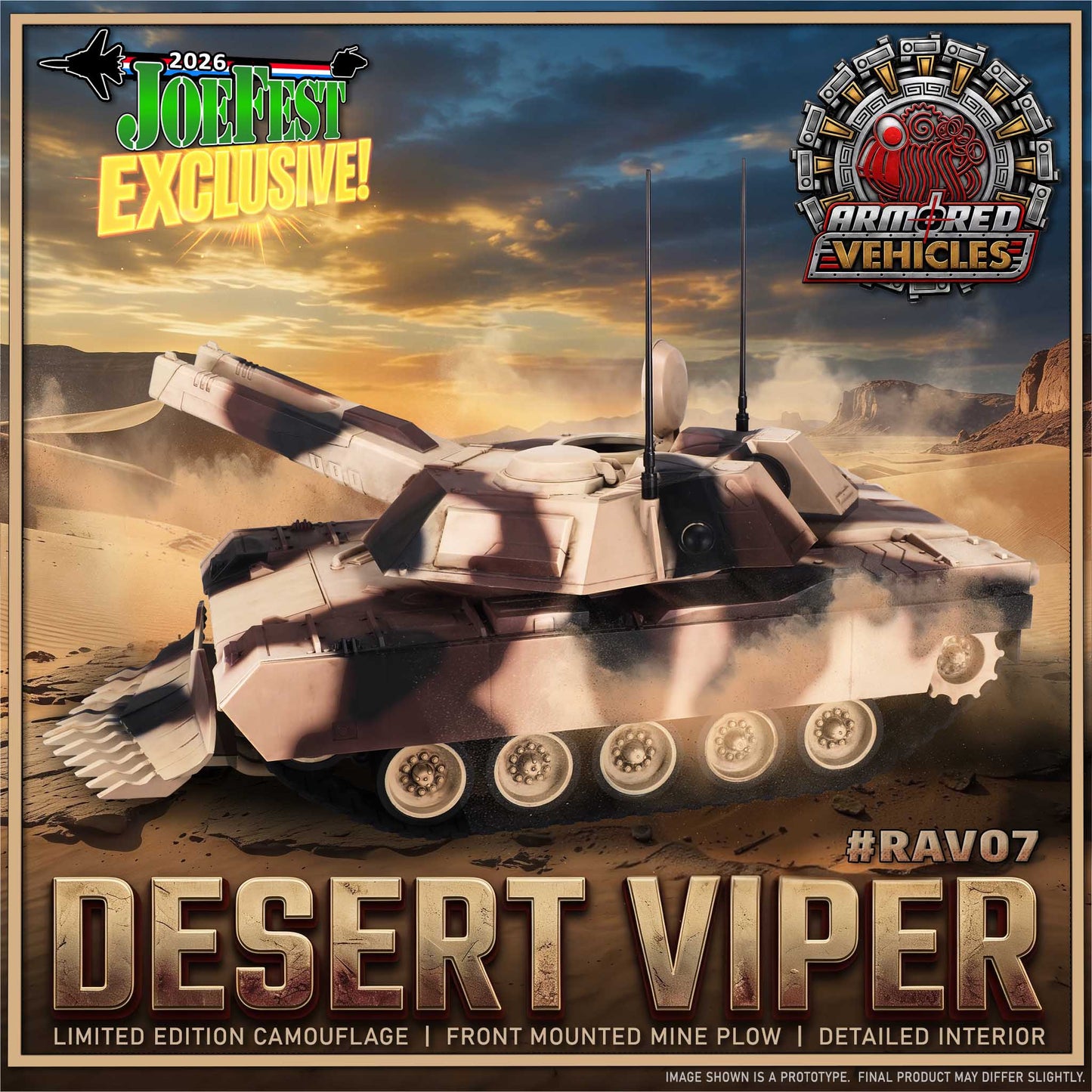 #RAV07 - DESERT VIPER (PRE-ORDER) #EARLY-BIRD-PRICE