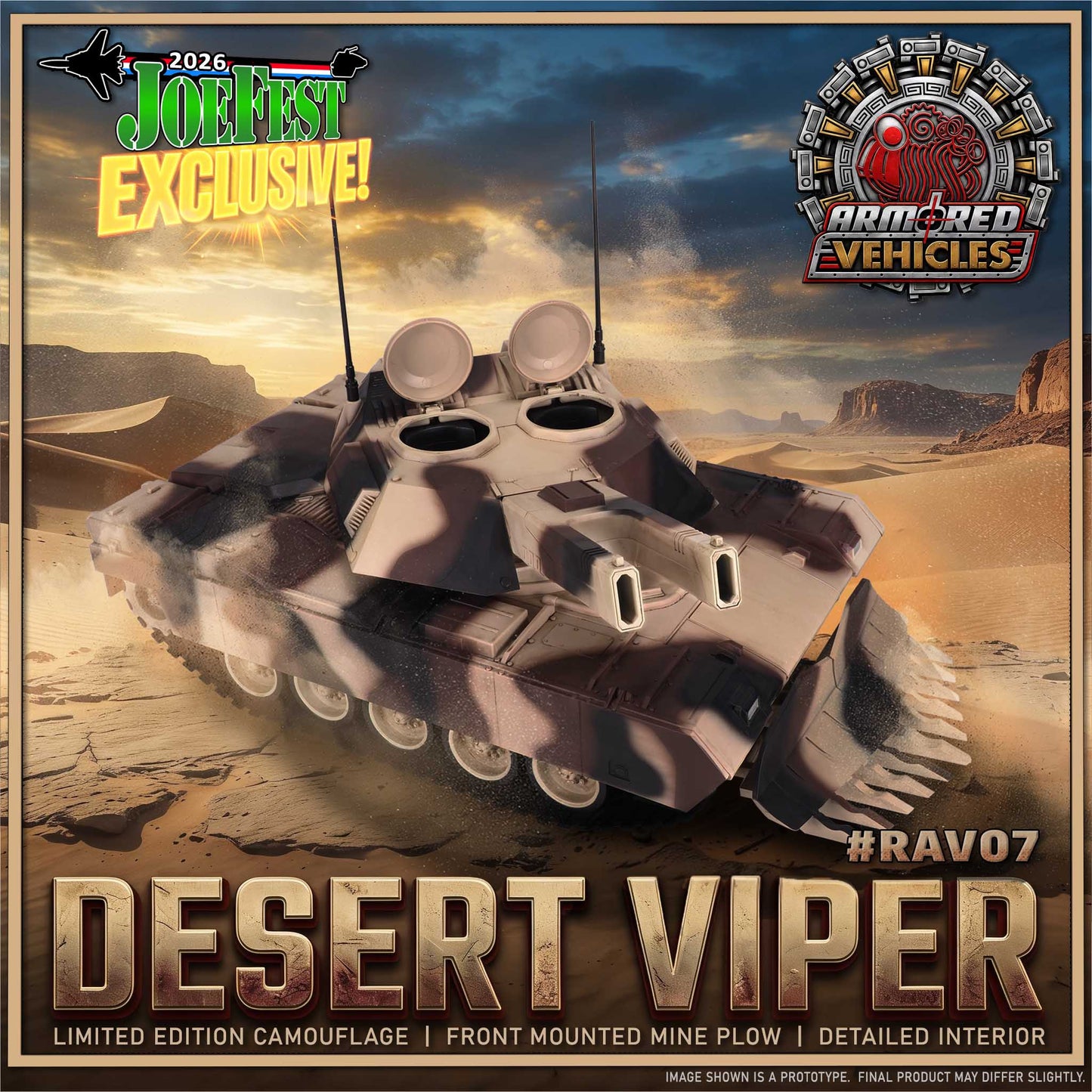 #RAV07 - DESERT VIPER (PRE-ORDER) #EARLY-BIRD-PRICE