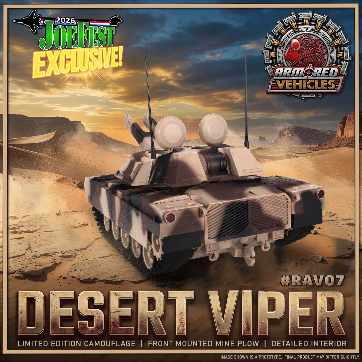 #RAV07 - DESERT VIPER (PRE-ORDER) #EARLY-BIRD-PRICE