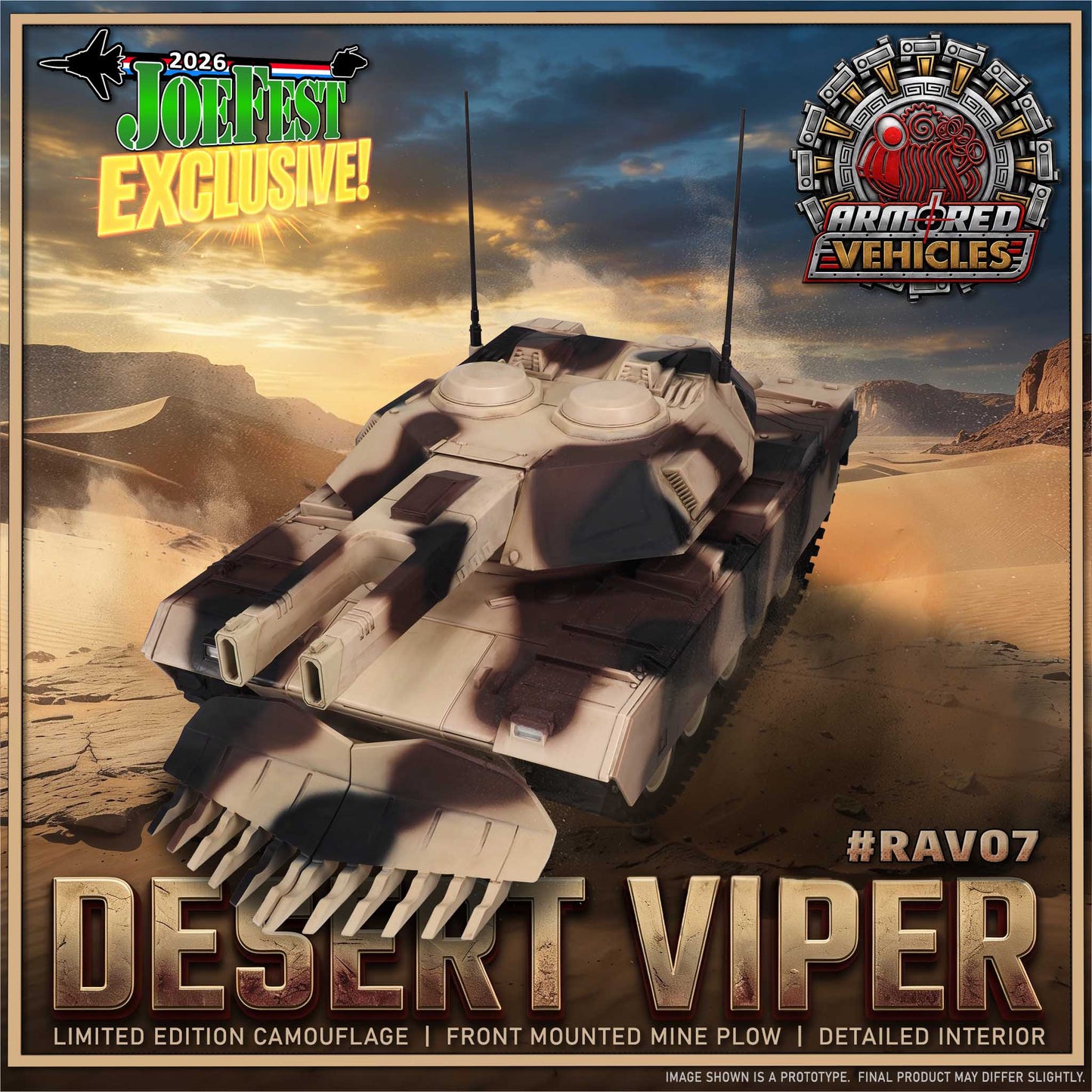 #RAV07 - DESERT VIPER (PRE-ORDER) #EARLY-BIRD-PRICE