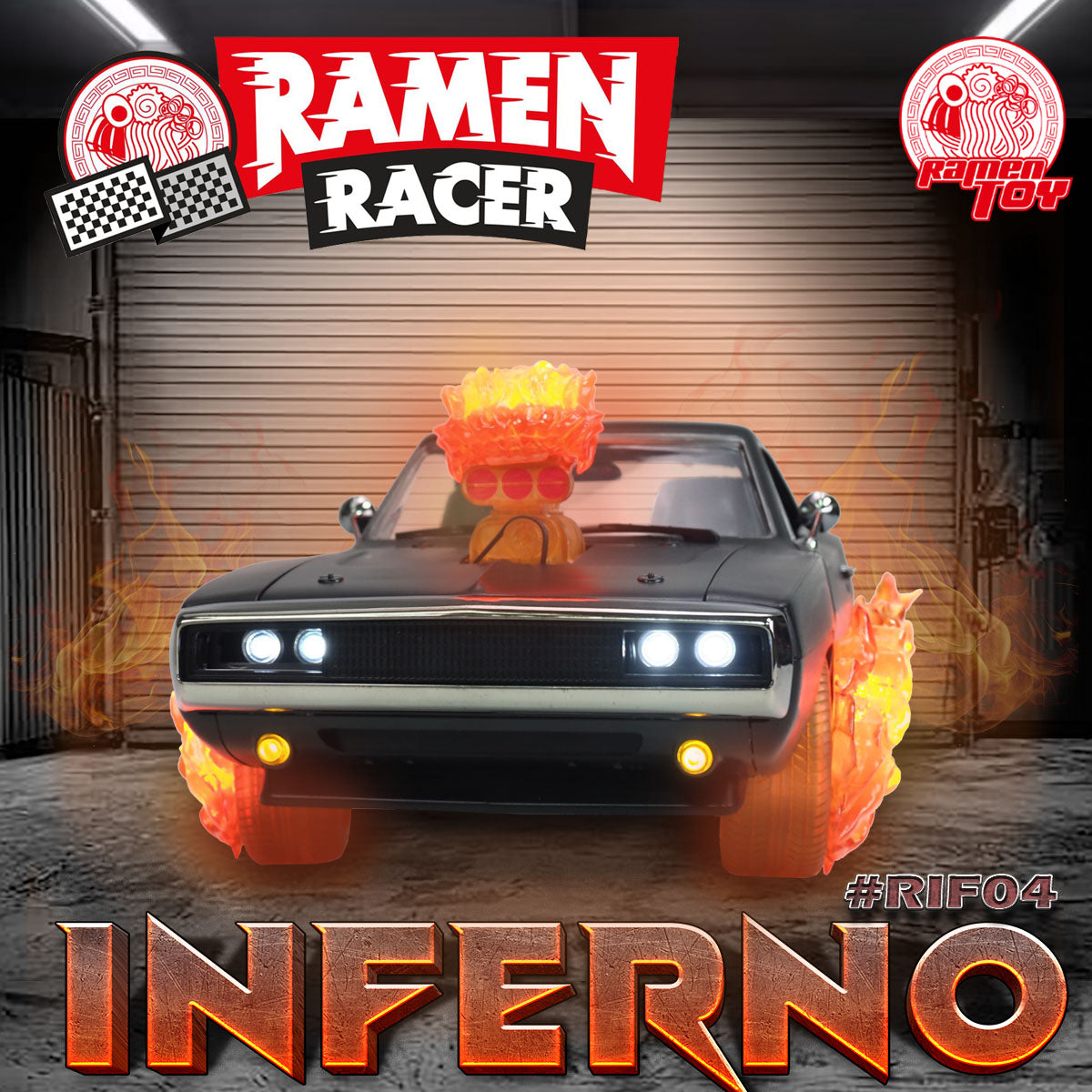 #RIF04 - RAMEN RACER - INFERNO (PRE-ORDER)