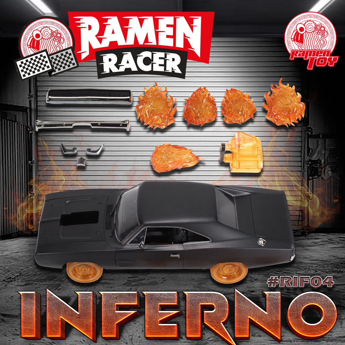 #RIF04 - RAMEN RACER - INFERNO (PRE-ORDER)