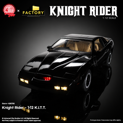 ITEM #408790 - KNIGHT RIDER - 1:12 K.I.T.T. (PRE-ORDER) #EarlyBirdPrice