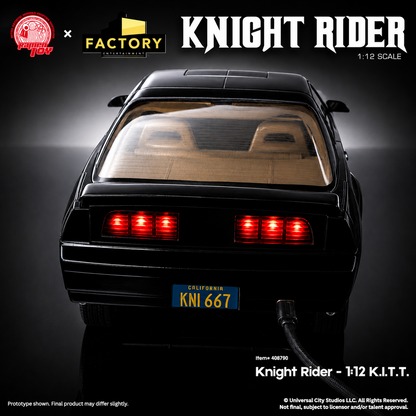 ITEM #408790 - KNIGHT RIDER - 1:12 K.I.T.T. (PRE-ORDER) #EarlyBirdPrice