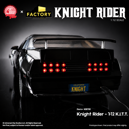 ITEM #408790 - KNIGHT RIDER - 1:12 K.I.T.T. (PRE-ORDER) #EarlyBirdPrice