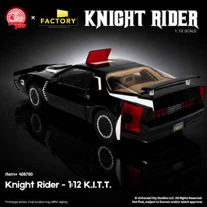 ITEM #408790 - KNIGHT RIDER - 1:12 K.I.T.T. (PRE-ORDER) #EarlyBirdPrice