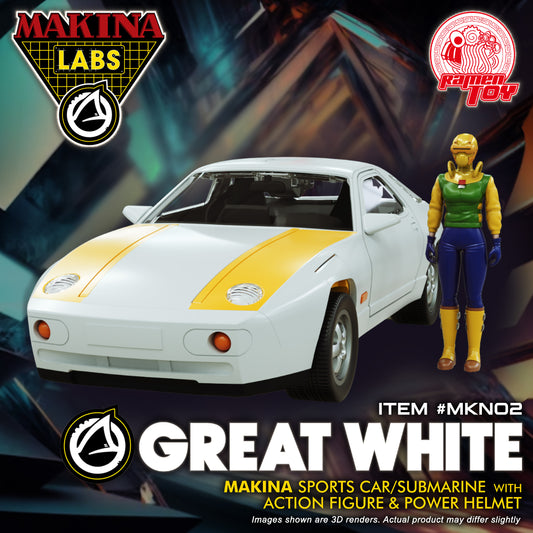 ITEM #MKN02 - GREAT WHITE (PRE-ORDER) #EarlyBirdPrice
