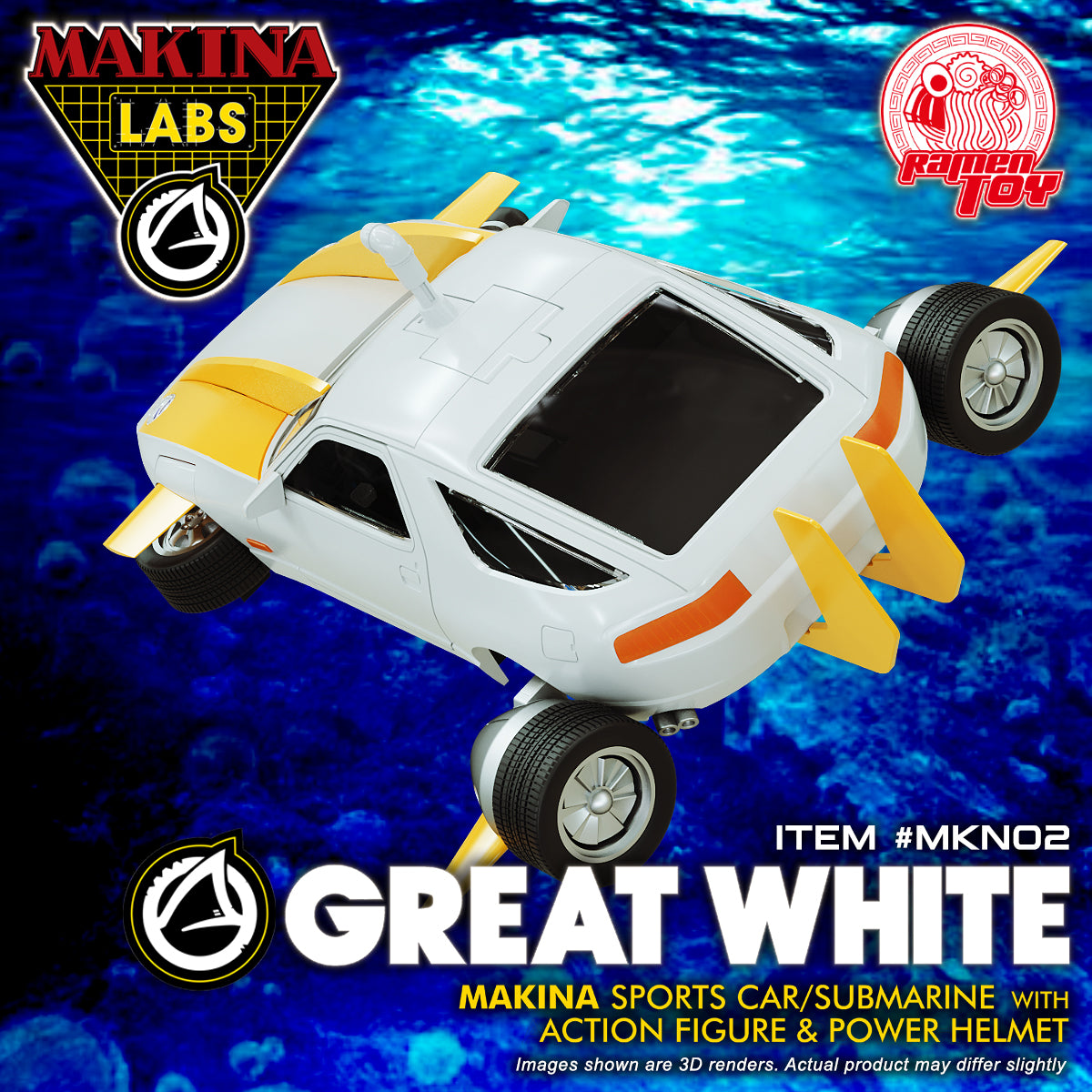 ITEM #MKN02 - GREAT WHITE (PRE-ORDER)